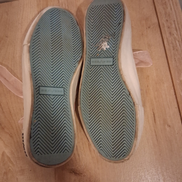 SeaVees By J. Crew Legend Pink Velvet Sneakers Size 7 - Picture 6 of 6